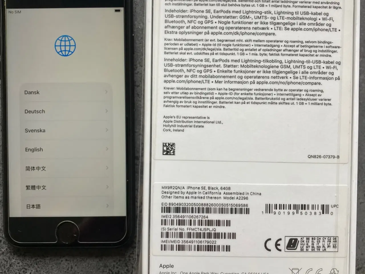 Billede 2 - Billig Iphone SE