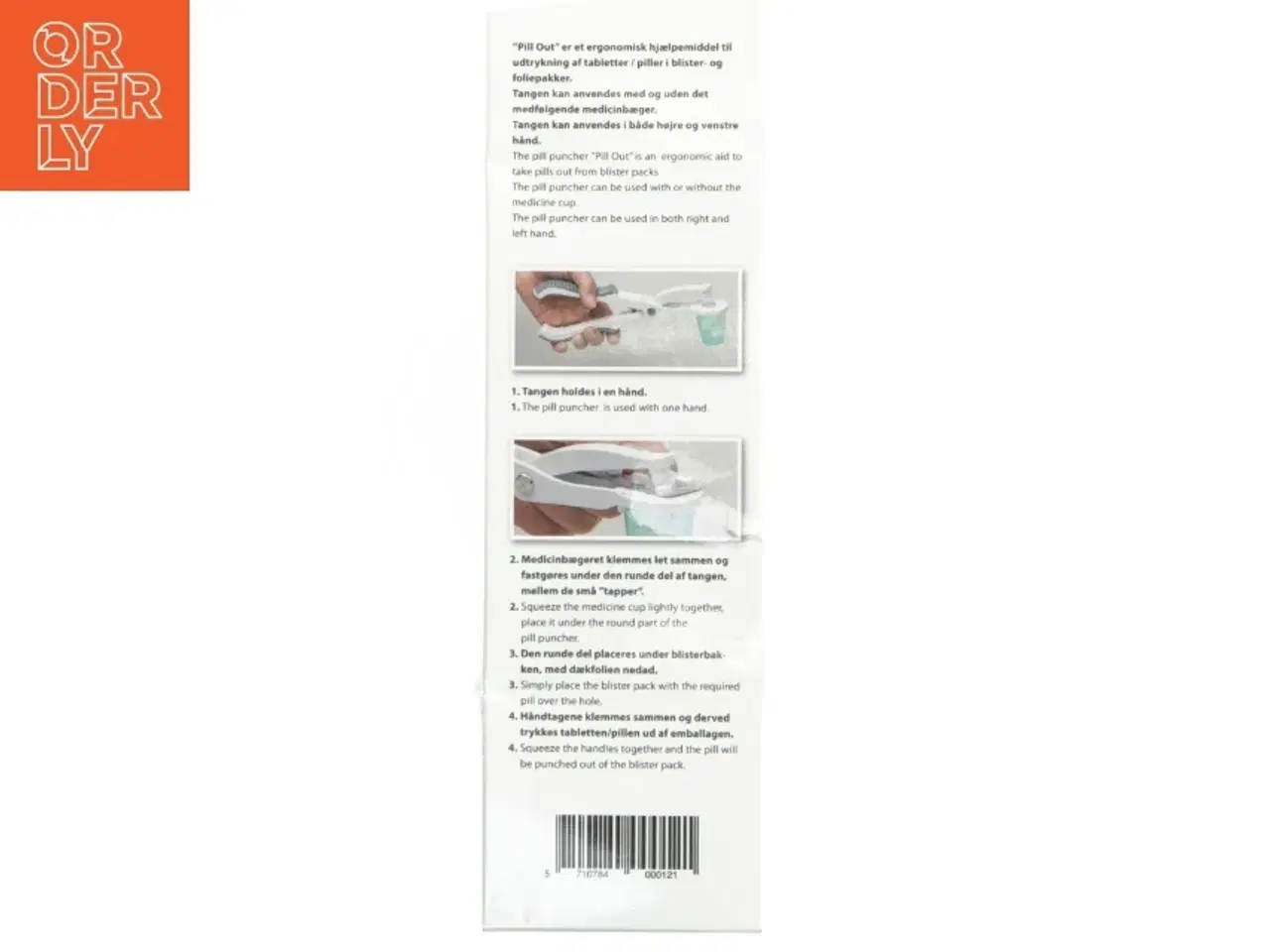 Billede 3 - Pill Puncher Pill-Out fra Danish Design (str. 24 cm)