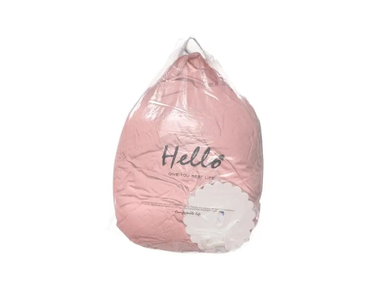 Billede 4 - Hængende sengehimmel/tipi-baldakin – lyserød, Ø 70 cm, længde 290 cm