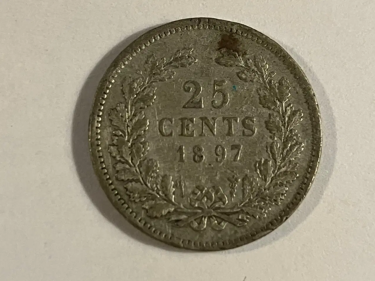 Billede 1 - 25 Cents 1897 Netherlands