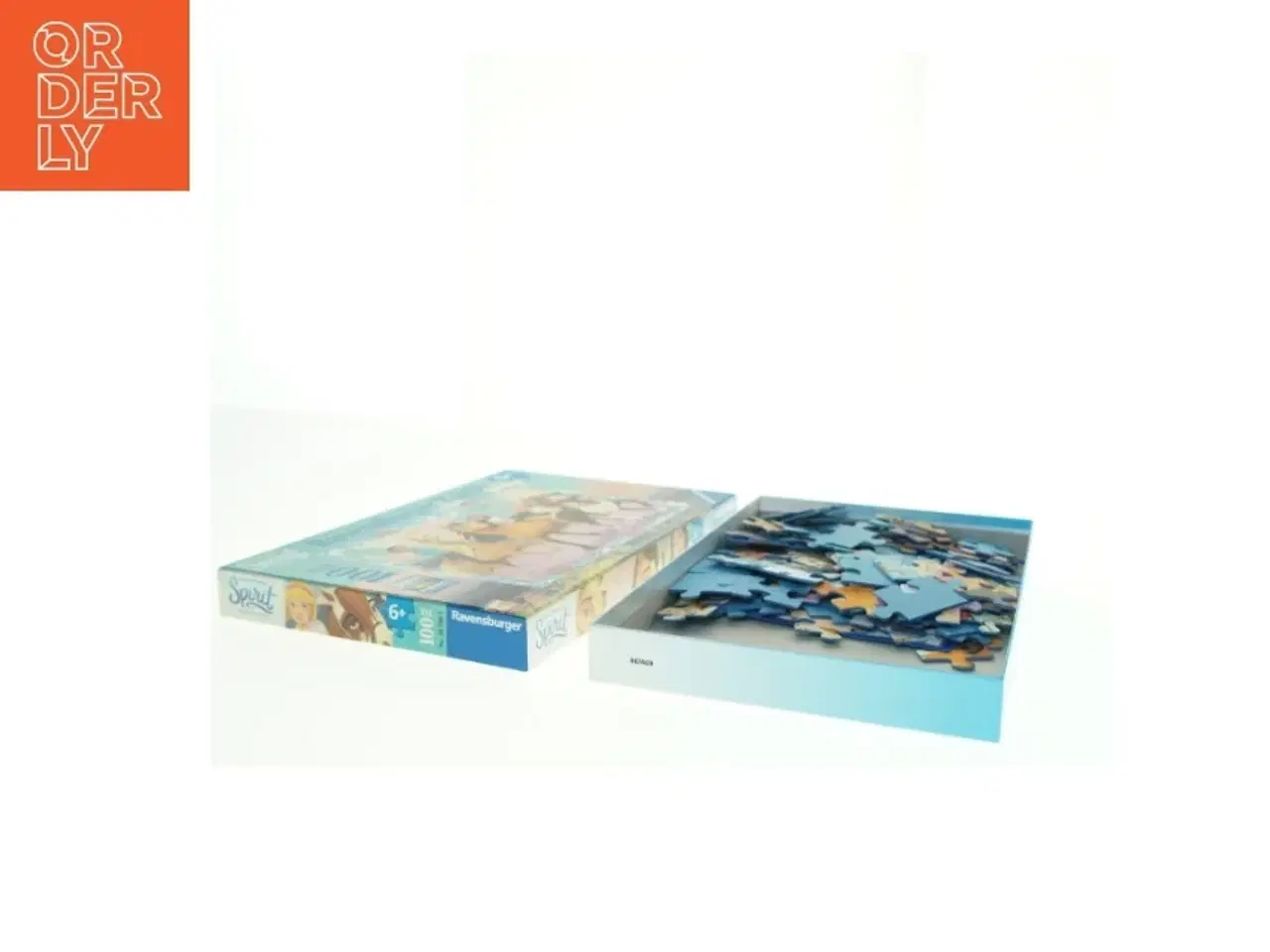 Billede 4 - Spirit / Rider frit Ravensburger puslespil - Spirit Riding Free fra Ravensburger (str. 49 x 36 cm)