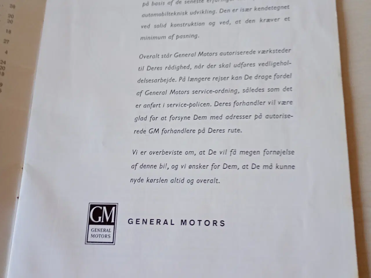 Billede 3 - Instruktionsbog til Opel Kadett caravan 1000