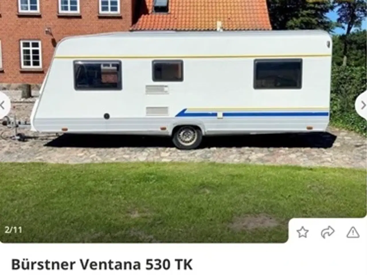 Billede 1 - Campingvogn med stor garage