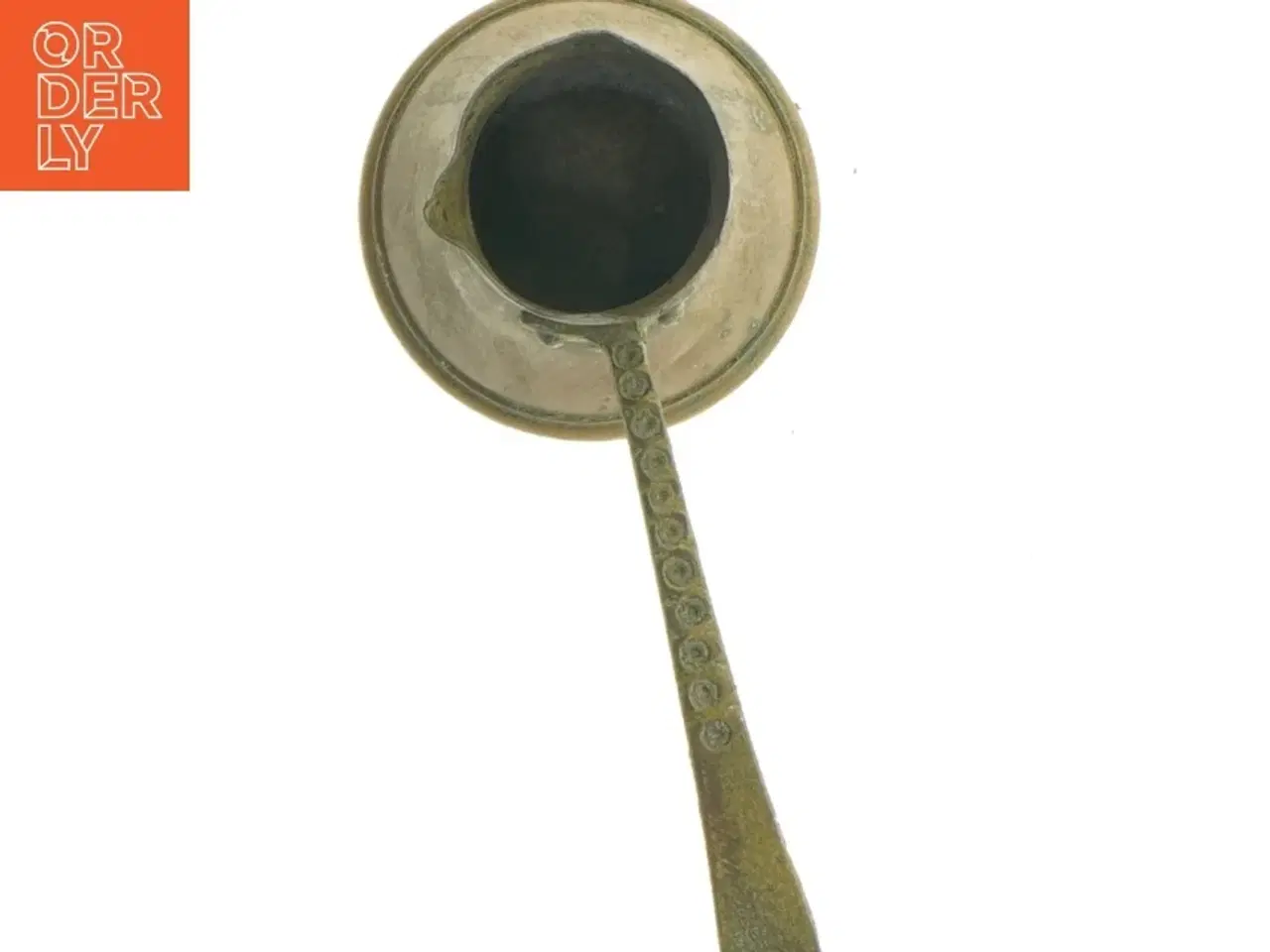 Billede 5 - Gammel messing kande på hank (str. 6 x sx cm)