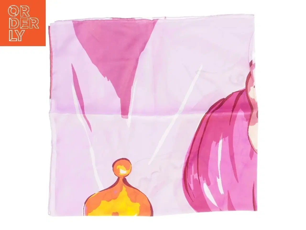 Billede 2 - Mønstret sjal (str. 81 x 84 cm)