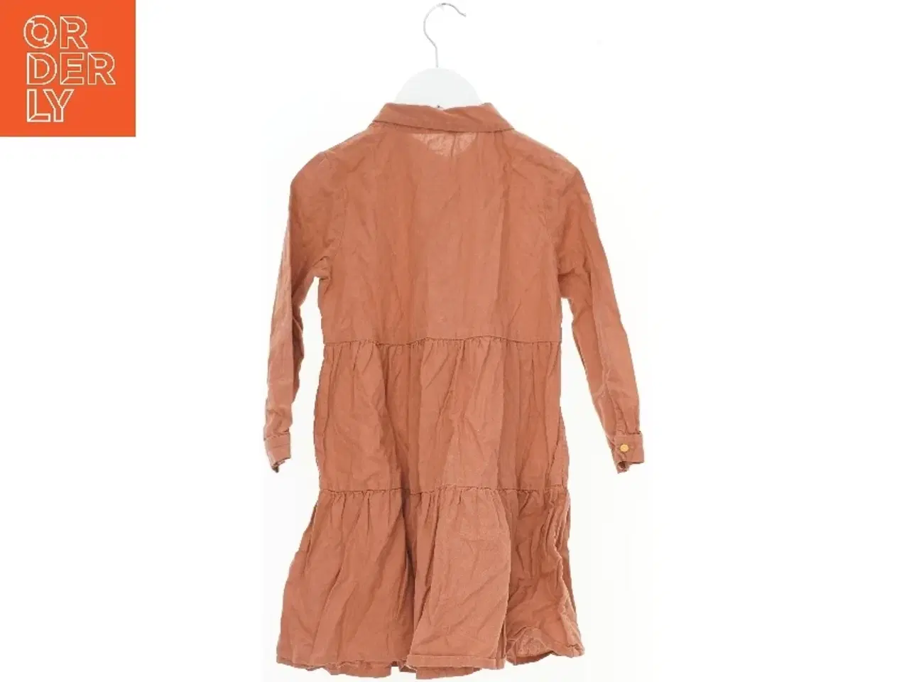 Billede 2 - Langærmet kjole med knapper fra H&M (str. 116)