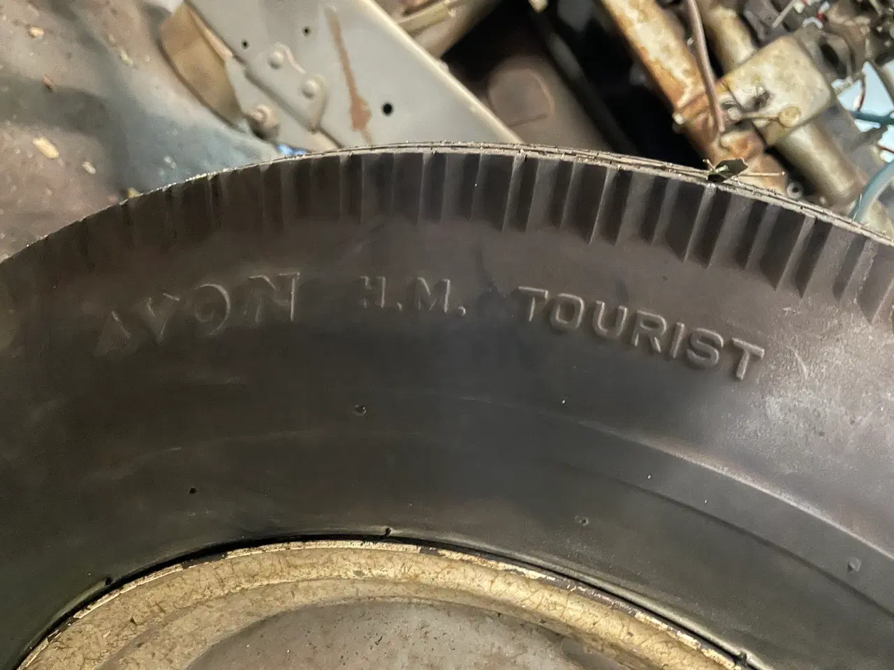 Billede 2 - plymouth 1937 komplette hjul 16" nye dæk og slange