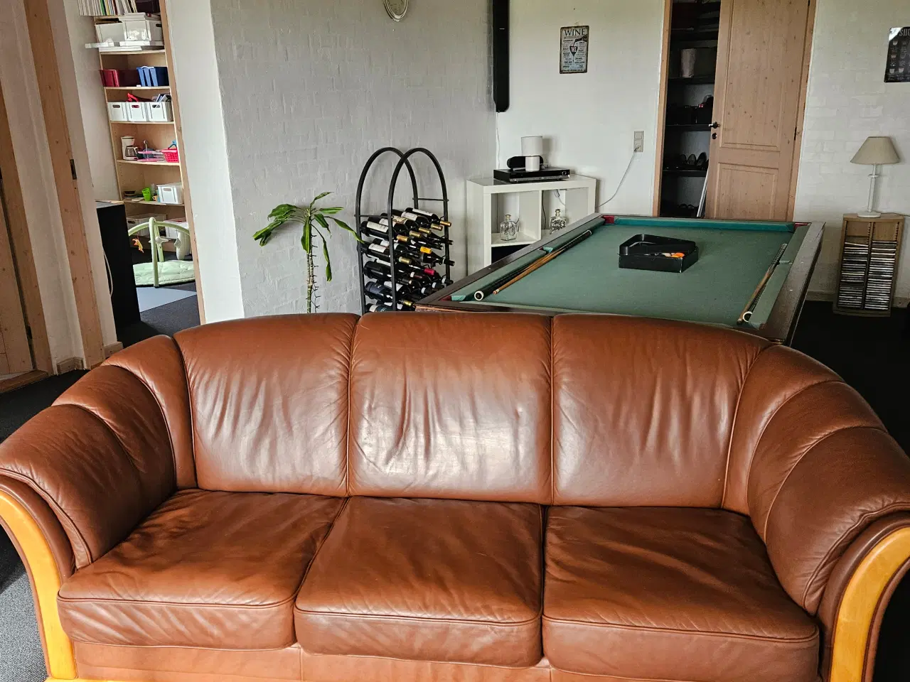 Billede 3 - Sofa-gruppe i okselæder