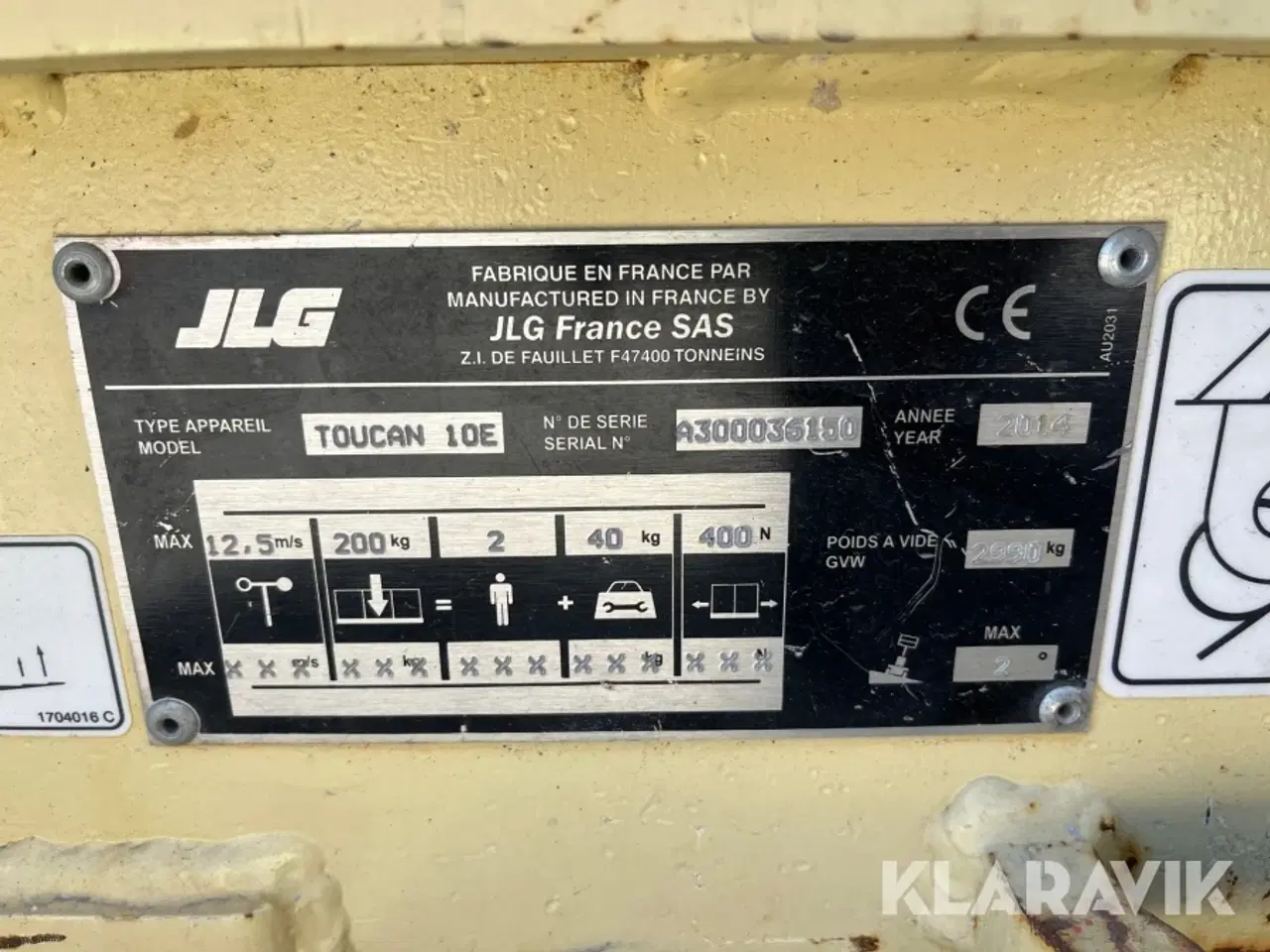 Billede 7 - Søjlelift JLG Toucan 10E 10.1 meter