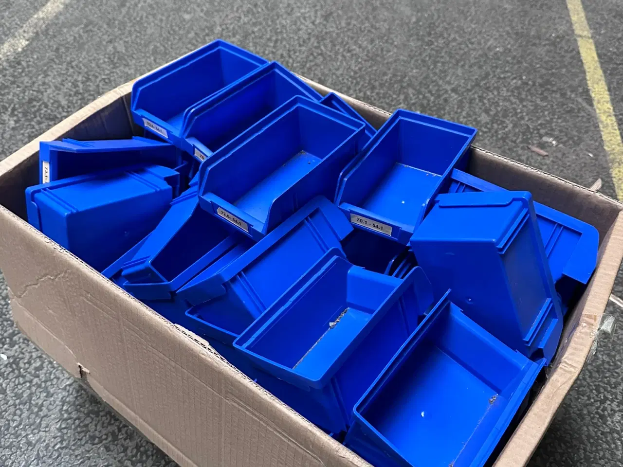 Billede 5 - Opbevaringskasser - stabelbare
