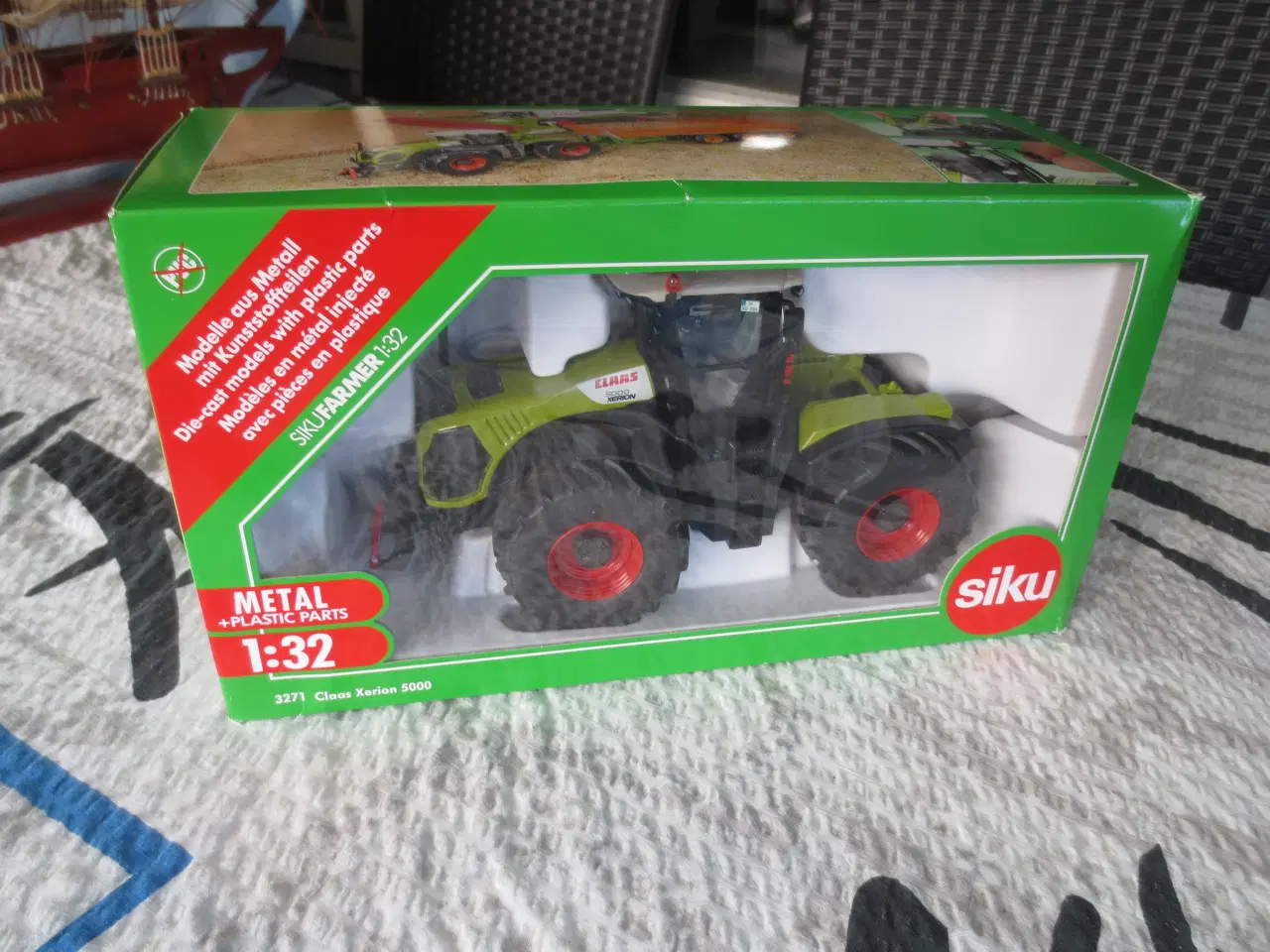 Billede 4 - 1 stk Ny Modeltraktor Claas Xerion 5000 i SIKU