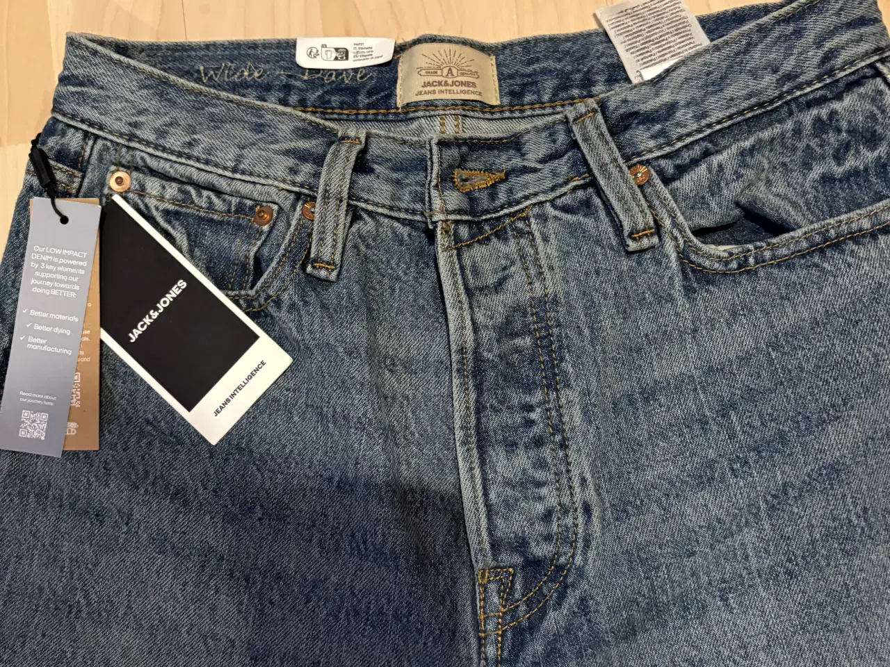 Billede 3 - Jack og Jones blå meleret jeans helt nye