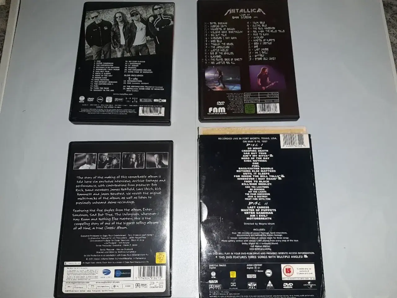 Billede 2 - Metallica collection DVD.