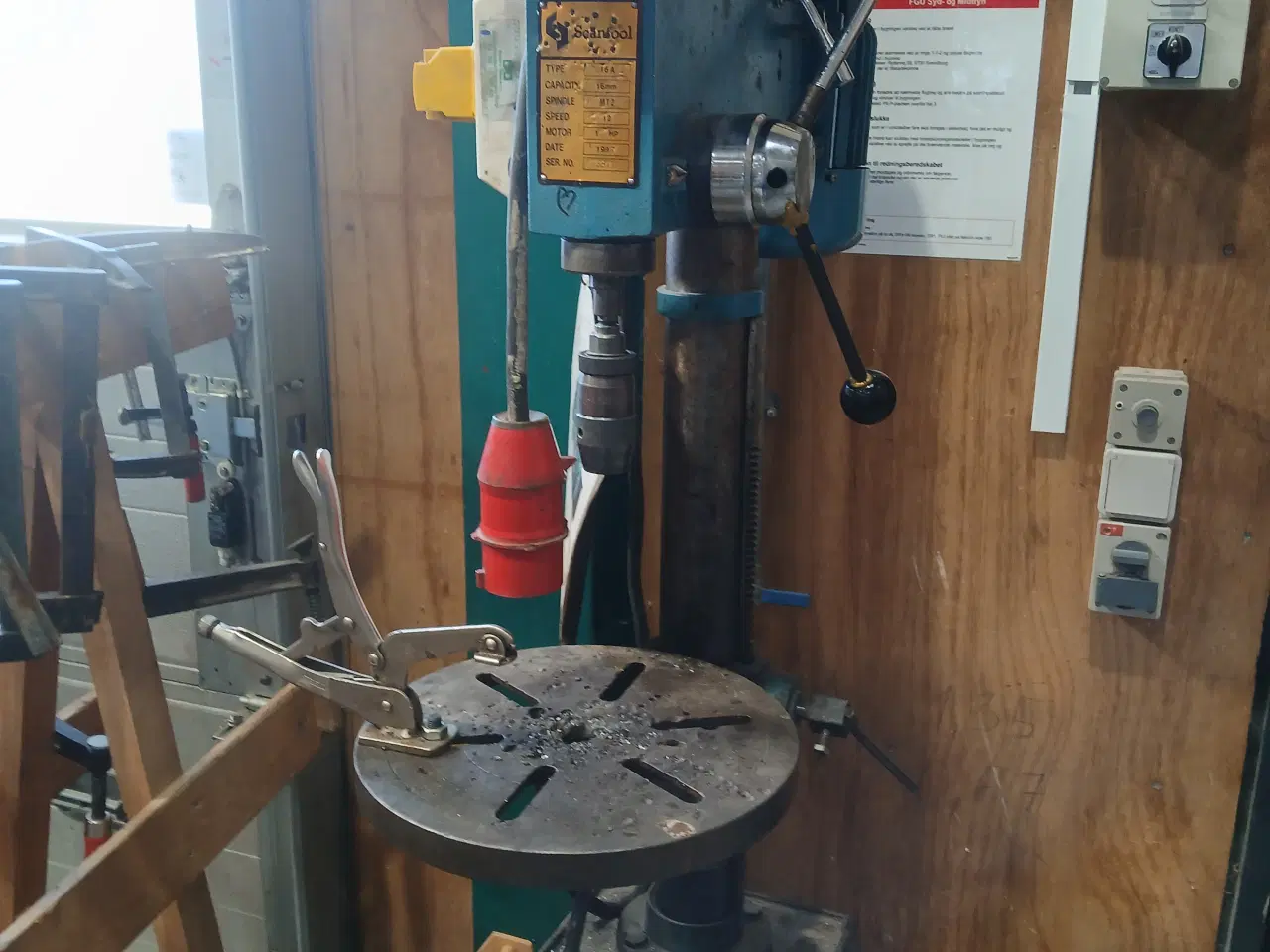 Billede 1 - Søjleboremaskine til bænk - Scantool