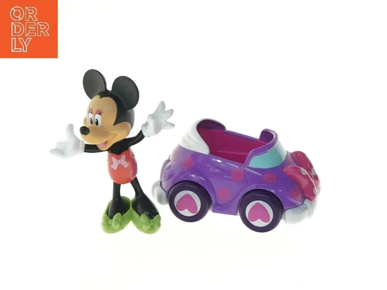 Billede 1 - Disney figur med bil fra Disney (str. 15,5x11 & 15 cm)