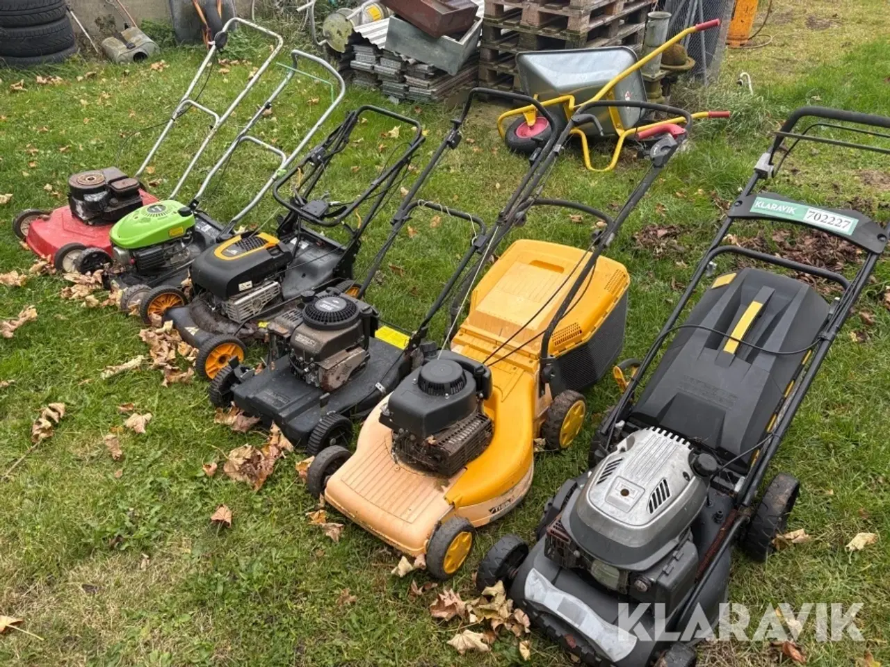 Billede 1 - Græsslåmaskiner 6 styk.