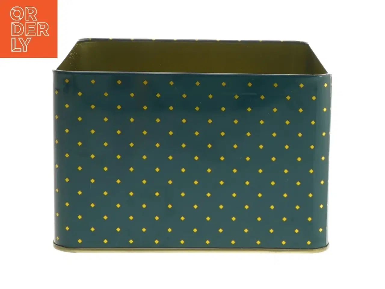 Billede 2 - Fin metaldåse fra Søstrene Grene (str. 15x15x10 cm)