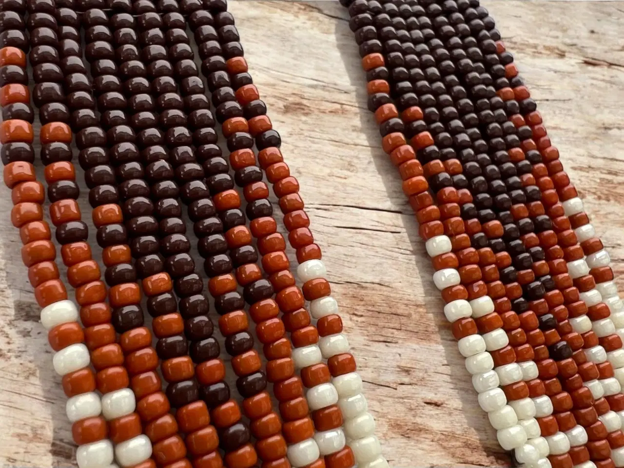 Billede 3 - Grønlandske perle øreringe