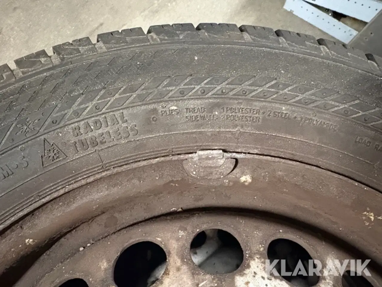 Billede 9 - Dæk med fælg Continental - 4 styks