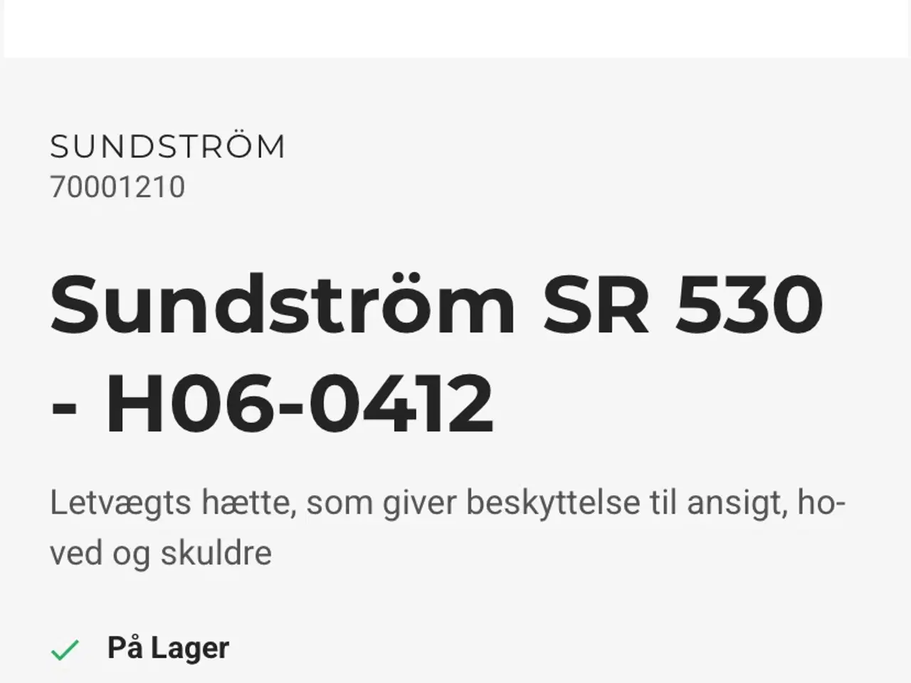 Billede 3 - Støvmaske sr 530