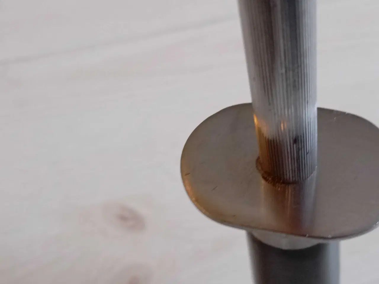 Billede 9 - Strygestål med sort håndtag på