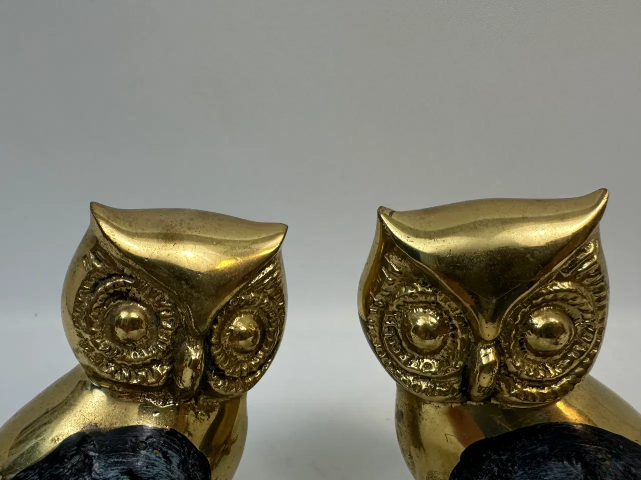 Billede 5 - Flotte ugle figurer i messing