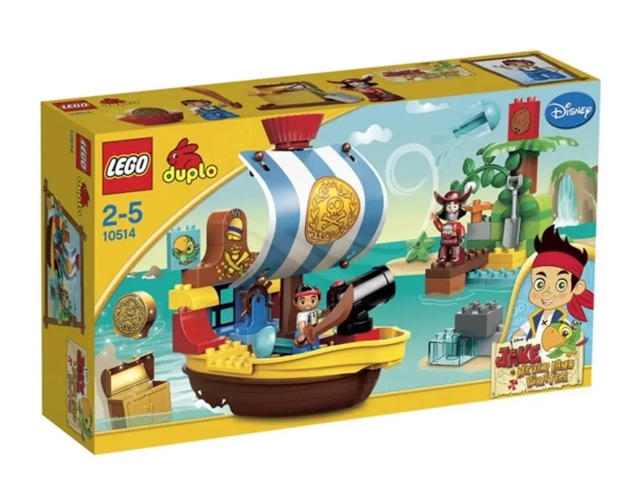 Billede 1 - LEGO DUPLO 10514, Jake's Pirate Ship Bucky