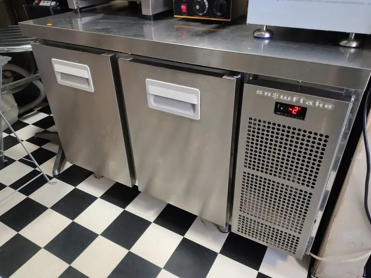Billede 3 - Kølebord med to låger SNOWFLAKE