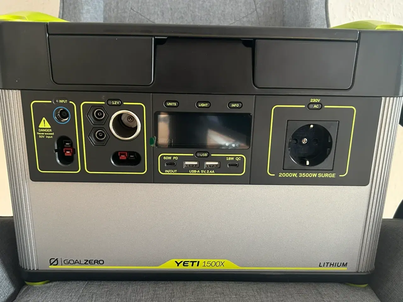 Billede 1 - Goal Zero Yeti 1500X Power Station + Solceller