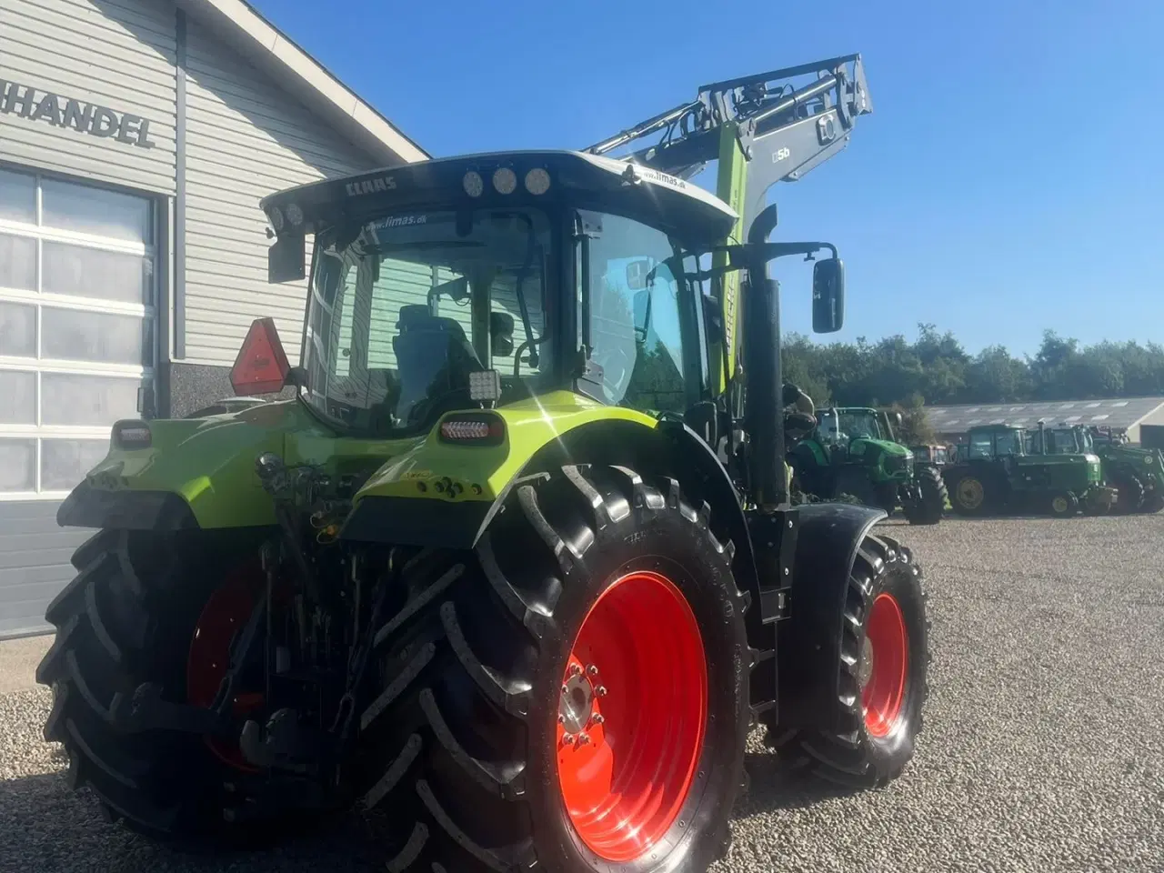 Billede 13 - CLAAS ARION 550 CEBIS Med frontlæsser og frontlift