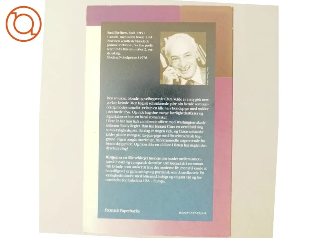 Billede 3 - Ringen af Saul Bellow (Bog)