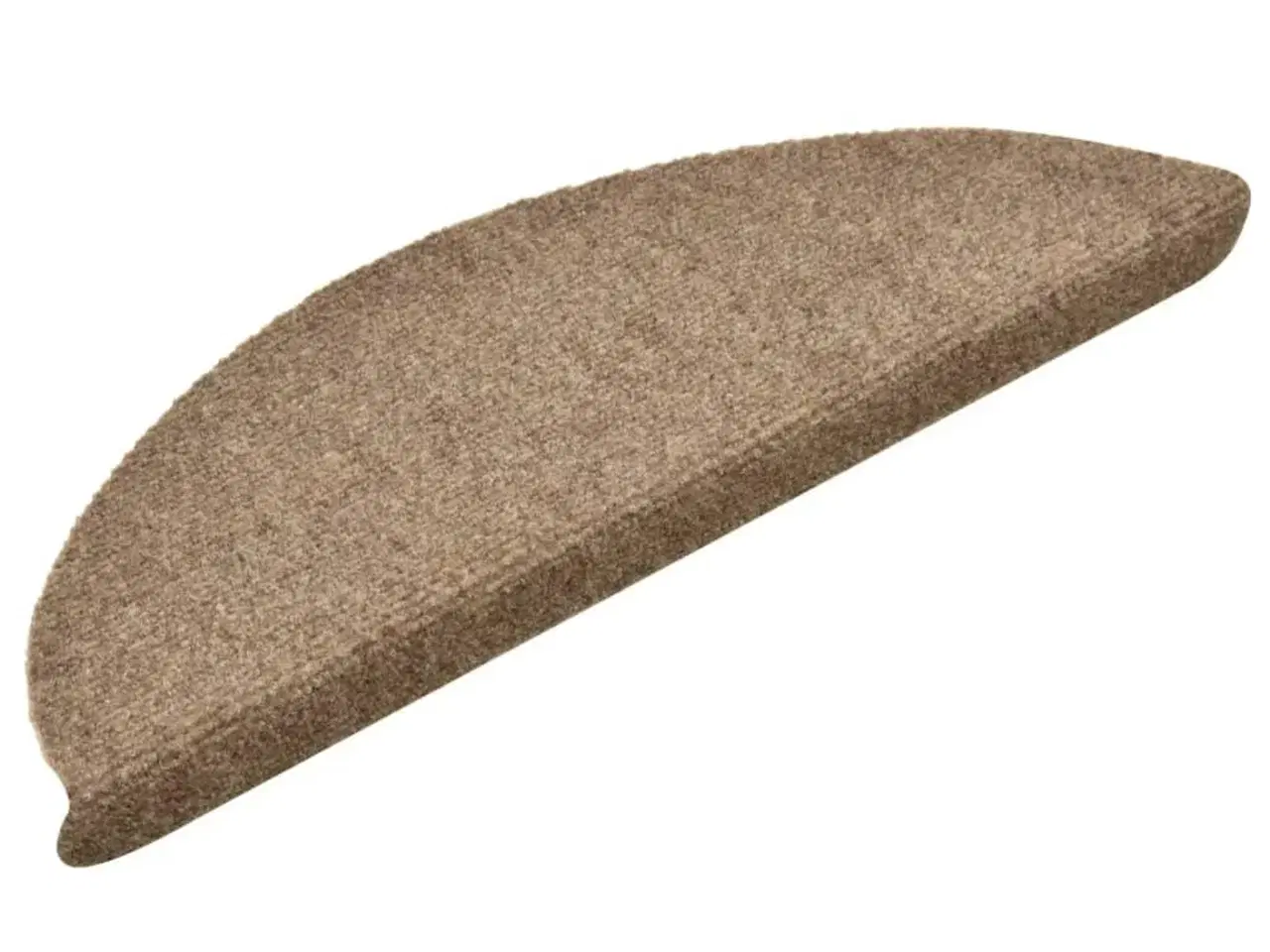 Billede 3 - Trappemåtter selvklæbende 15 stk. 56x17x3 cm beige halvrunde