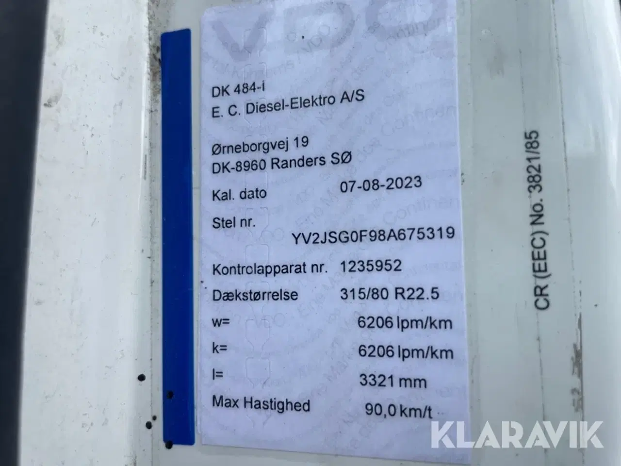 Billede 12 - Lastbil Volvo FM400 8X2 med kroghejs