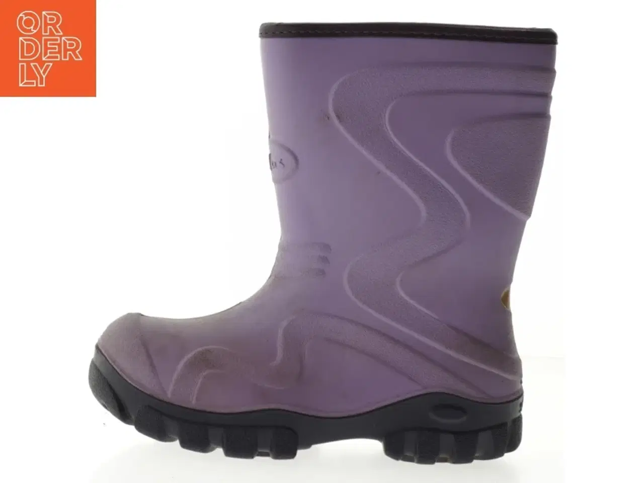 Billede 1 - Lilla gummistøvler til børn fra Skofus (str. 33 )