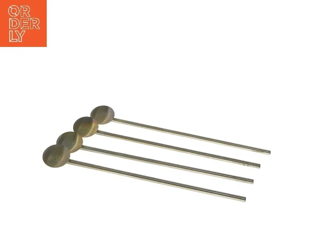 Billede 3 - Cocktailpinde i metal, sæt af 4 (str. 4 styk, 20 cm)