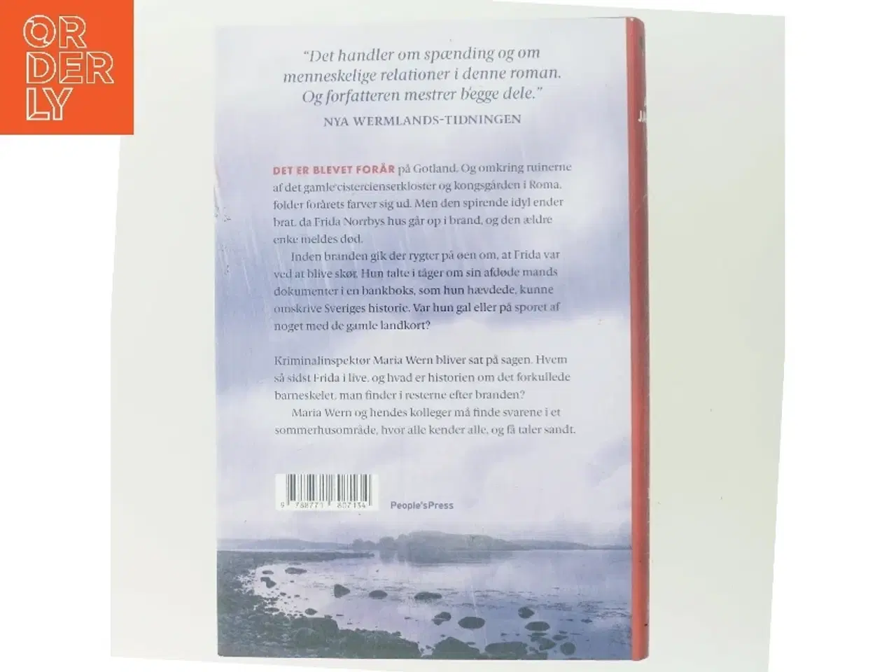 Billede 3 - Først når giveren er død : kriminalroman af Anna Jansson (Bog)