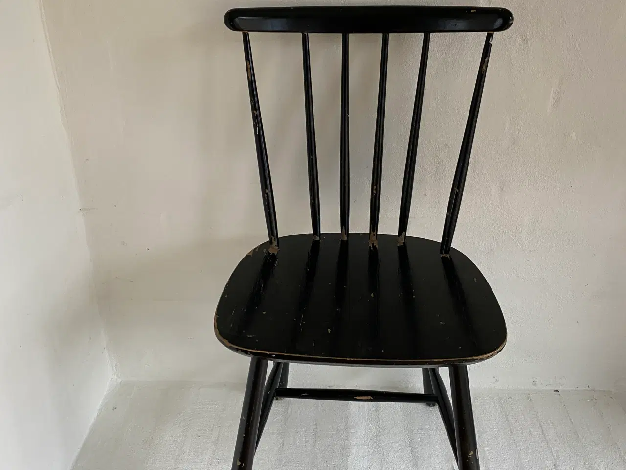 Billede 1 - Fin retro spisebordsstol med patina