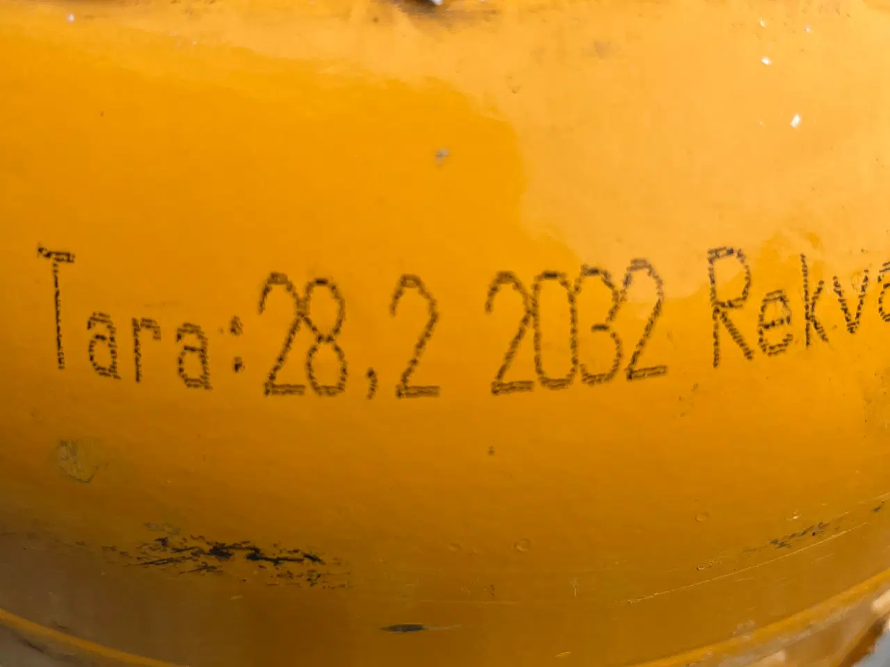 Billede 2 - Gasflaske Kosan, tara 28 kg
