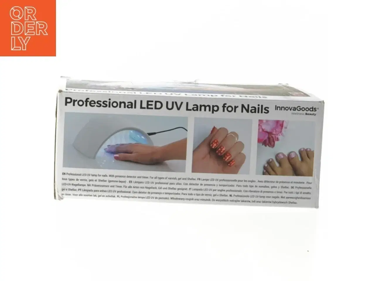 Billede 3 - Professionel LED UV lampe til negle fra InnovaGoods (str. 11x8x21 cm)