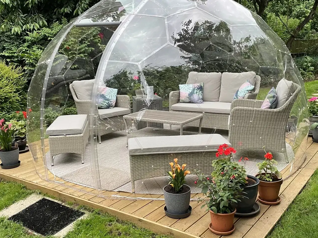 Billede 2 - Garden Dome i solid polycarbonat 4 sæsoner