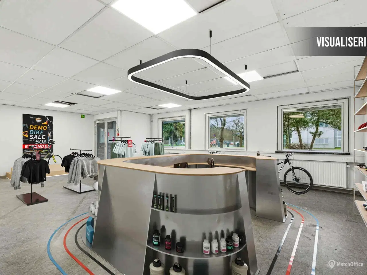 Billede 2 - 315m²  oplagt til kontor eller showroom/ lager