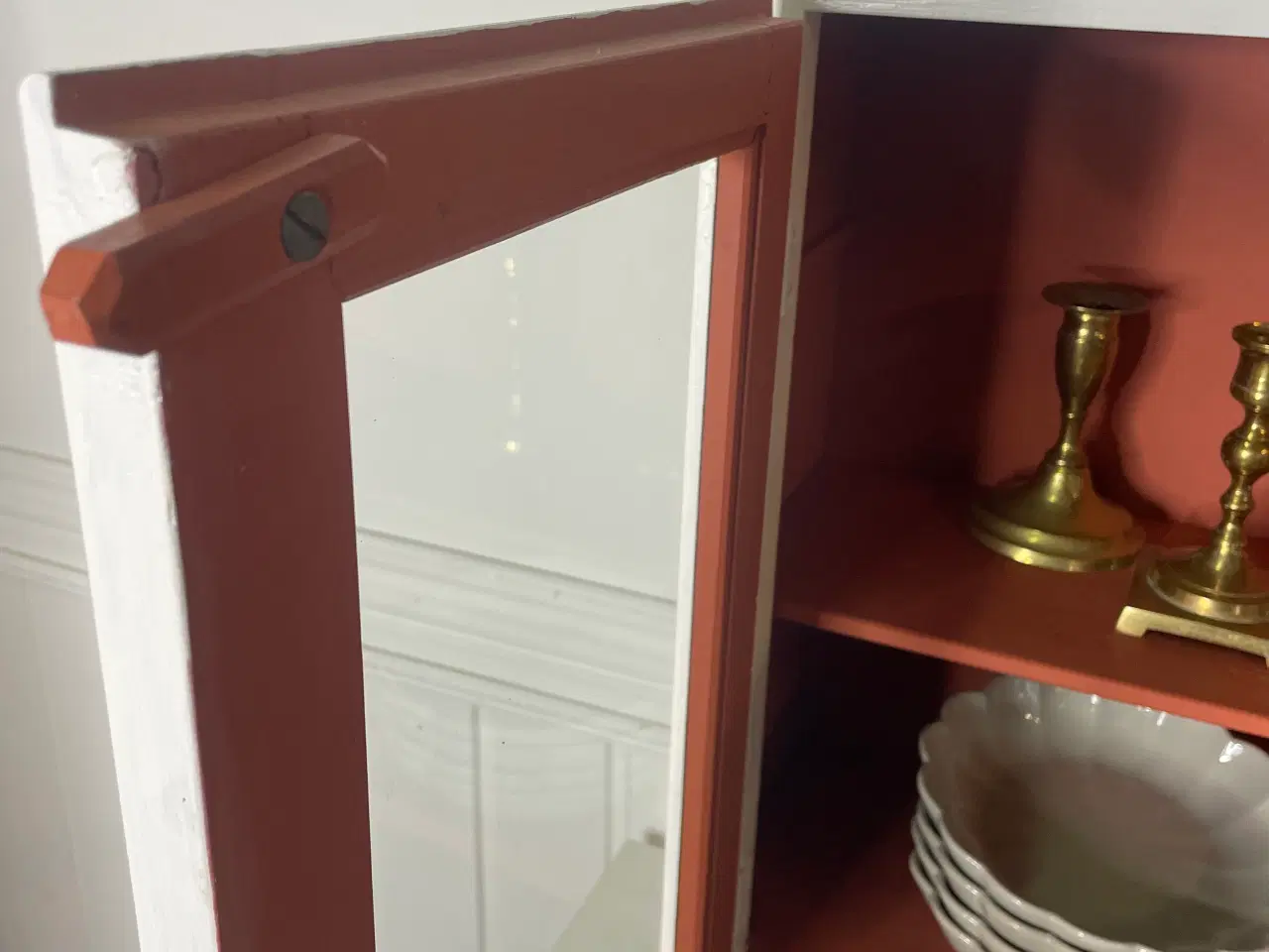 Billede 7 - Gammelt vitrineskab