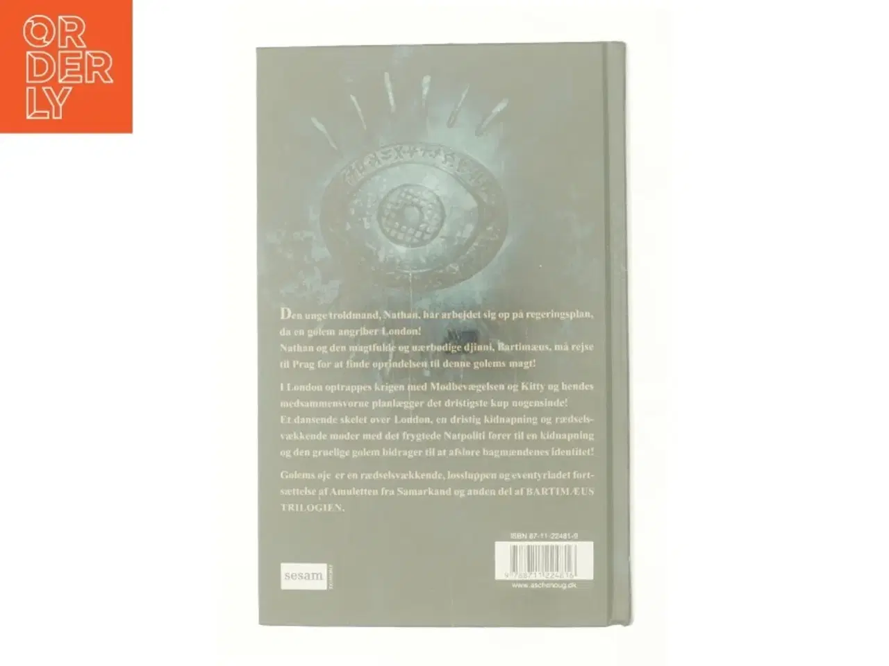 Billede 2 - Golems øje af Jonathan Stroud (Bog)