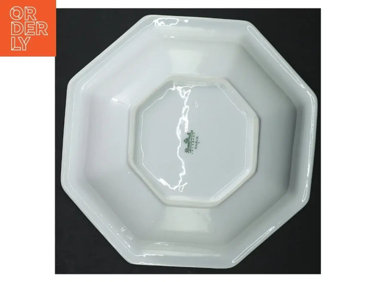 Billede 2 - Blåt mønstret porcelænsfad fra Rosenthal (str. Ø. 20 cm)
