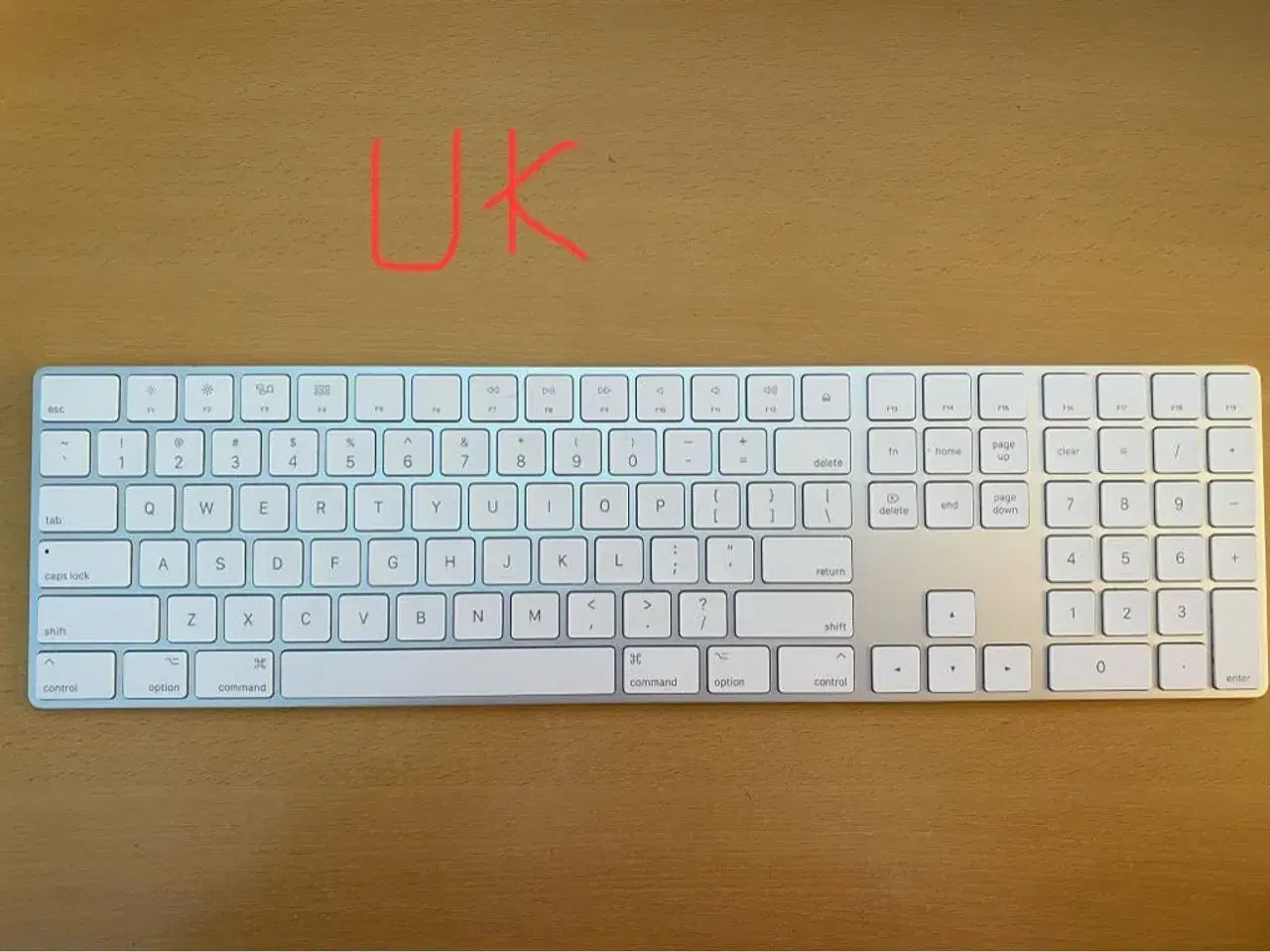 Billede 14 - Apple tastatur  Keyboard