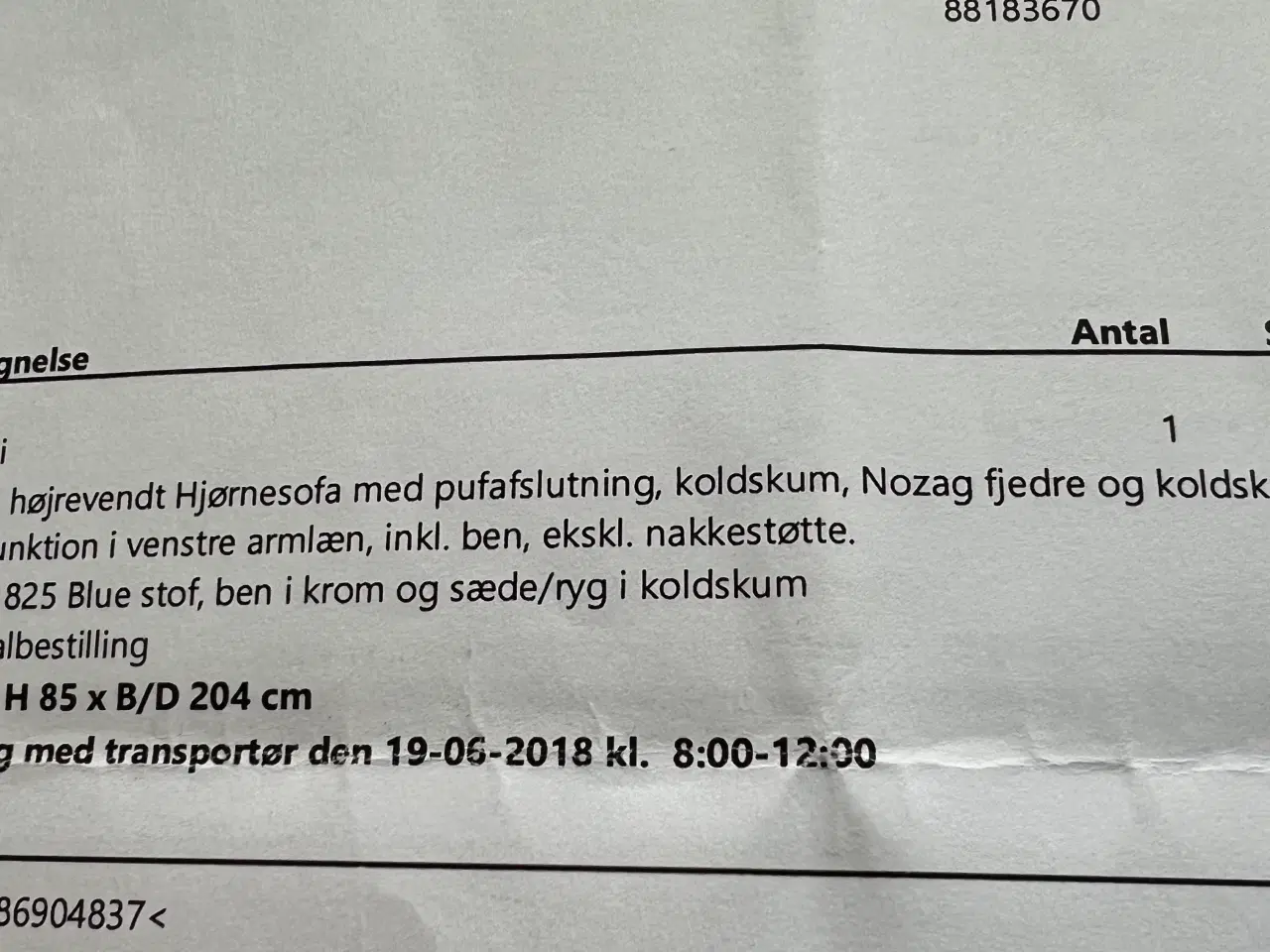 Billede 3 - Hjørnesofa, gratis til afhentning
