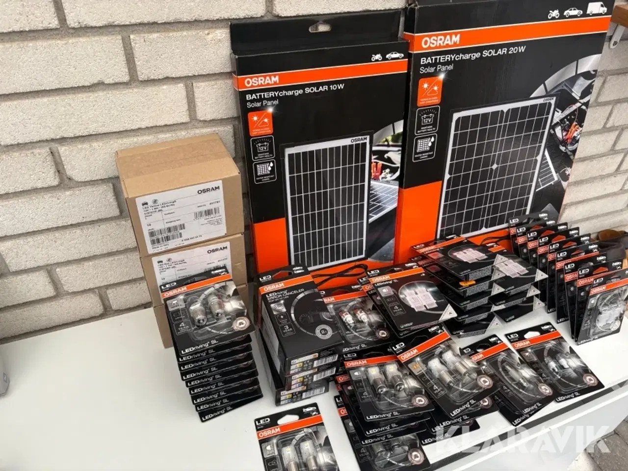 Billede 12 - Led pære og solpaneler Osram