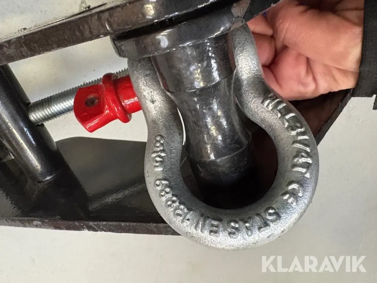 Billede 8 - Bjælkeklemmer / bjælkeklo Fyns Kranudstyr Beam clamp 300 3 styk