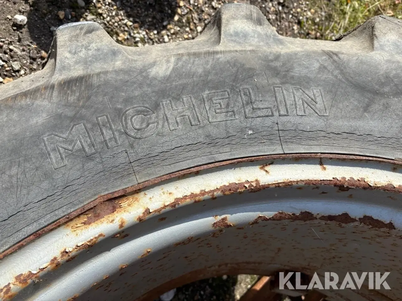 Billede 5 - Tvillingehjul Michelin Dual med egen lås 2 styk