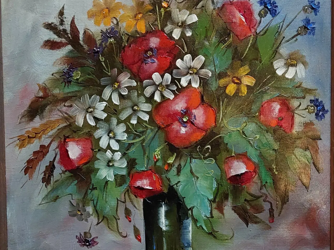 Billede 2 - HARRIET HANSEN - ( 1920 - 1987 ) - oliemaleri